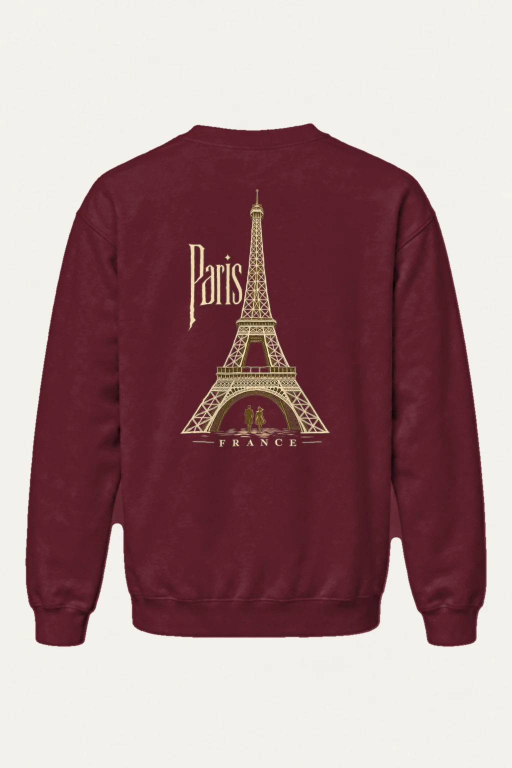 "Paris France Reverie" Heavy Blend Unisex Crewneck Sweatshirt | Gildan 18000