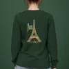 "Paris France" Unisex Longsleeve T-shirt