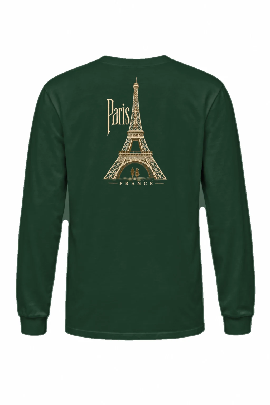"Paris France" Unisex Longsleeve T-shirt | Gildan 2400