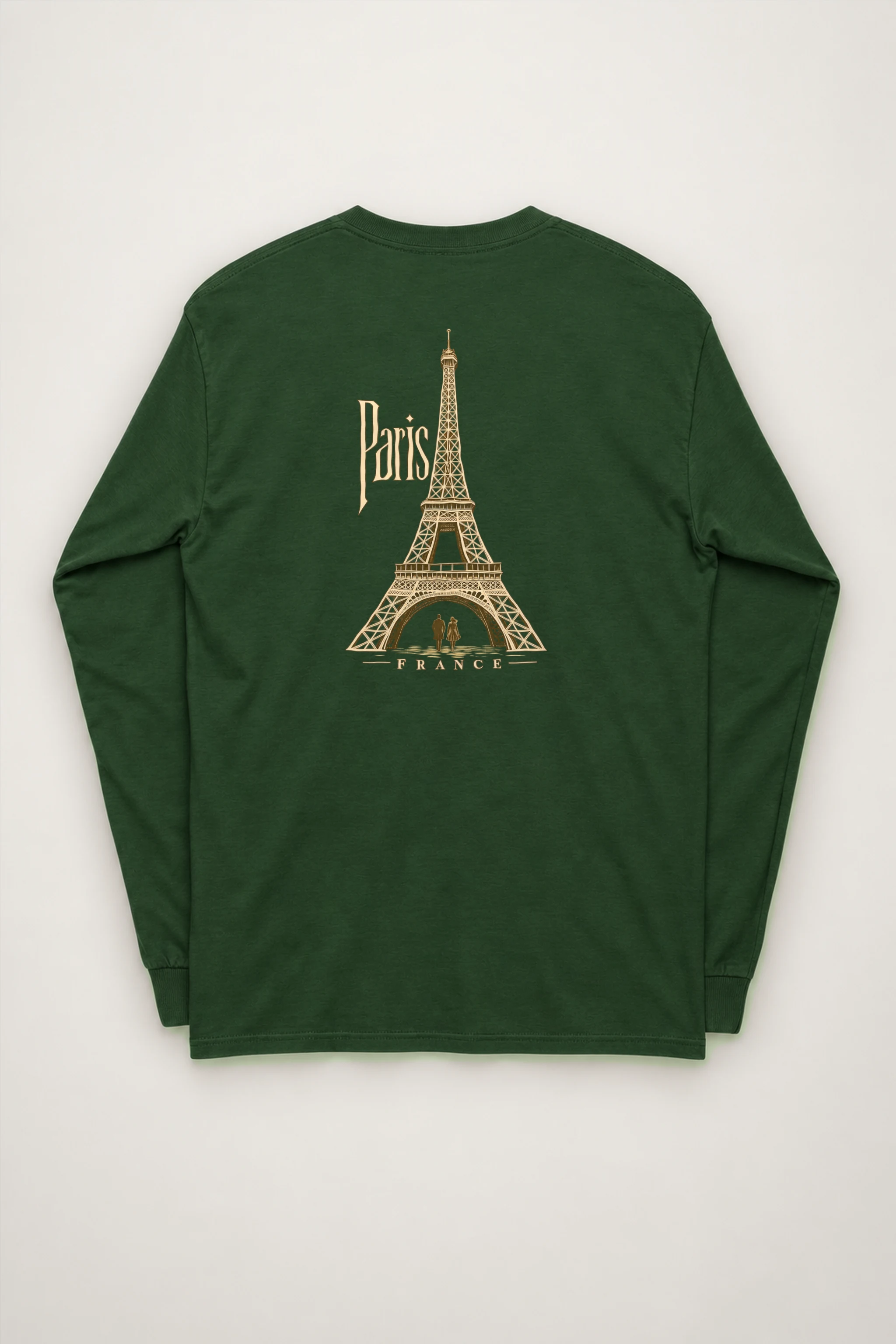 "Paris France" Unisex Longsleeve T-shirt