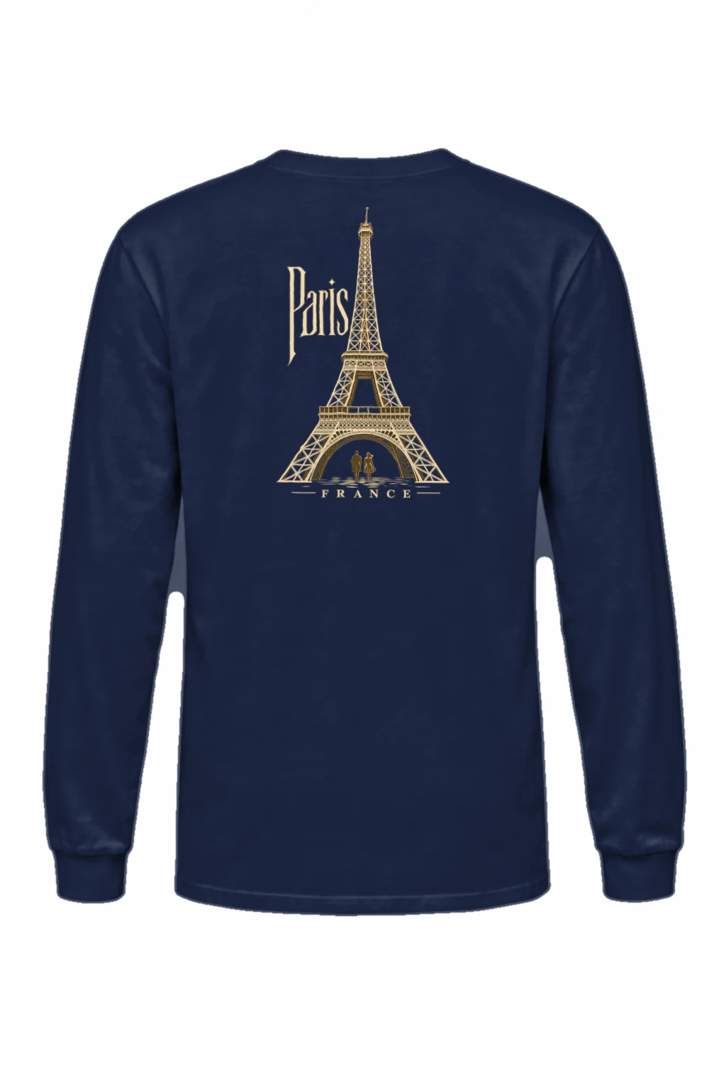 "Paris France" Unisex Longsleeve T-shirt | Gildan 2400