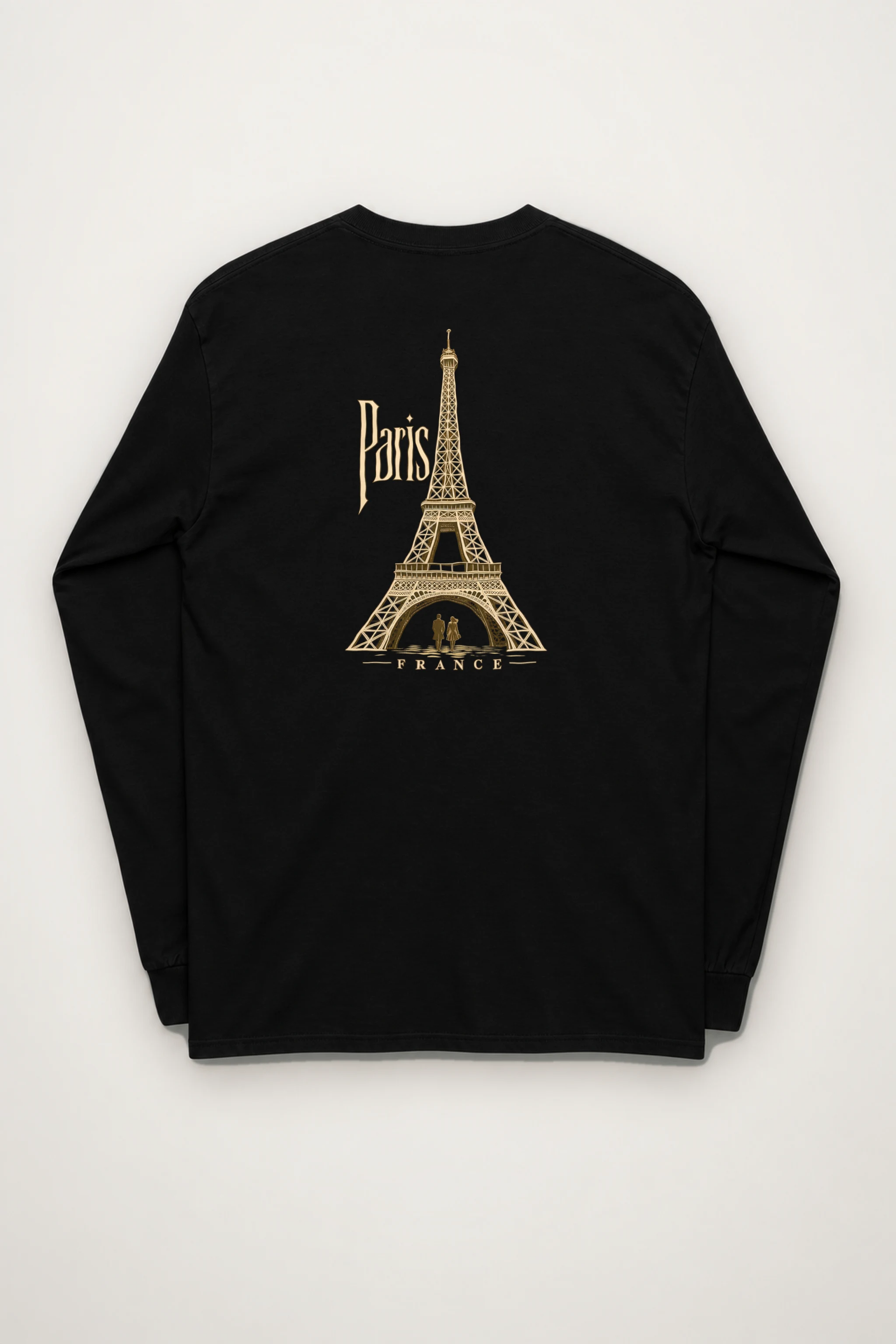 "Paris France" Unisex Longsleeve T-shirt