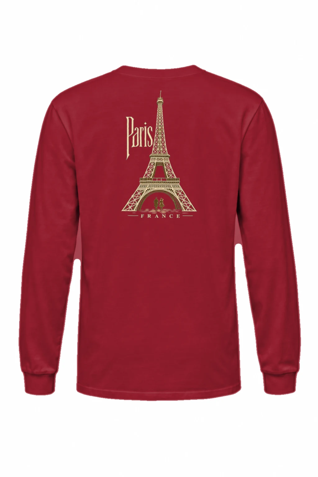 "Paris France" Unisex Longsleeve T-shirt | Gildan 2400