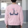 "Paris Tower Sketch" Heavy Blend Unisex Crewneck Sweatshirt