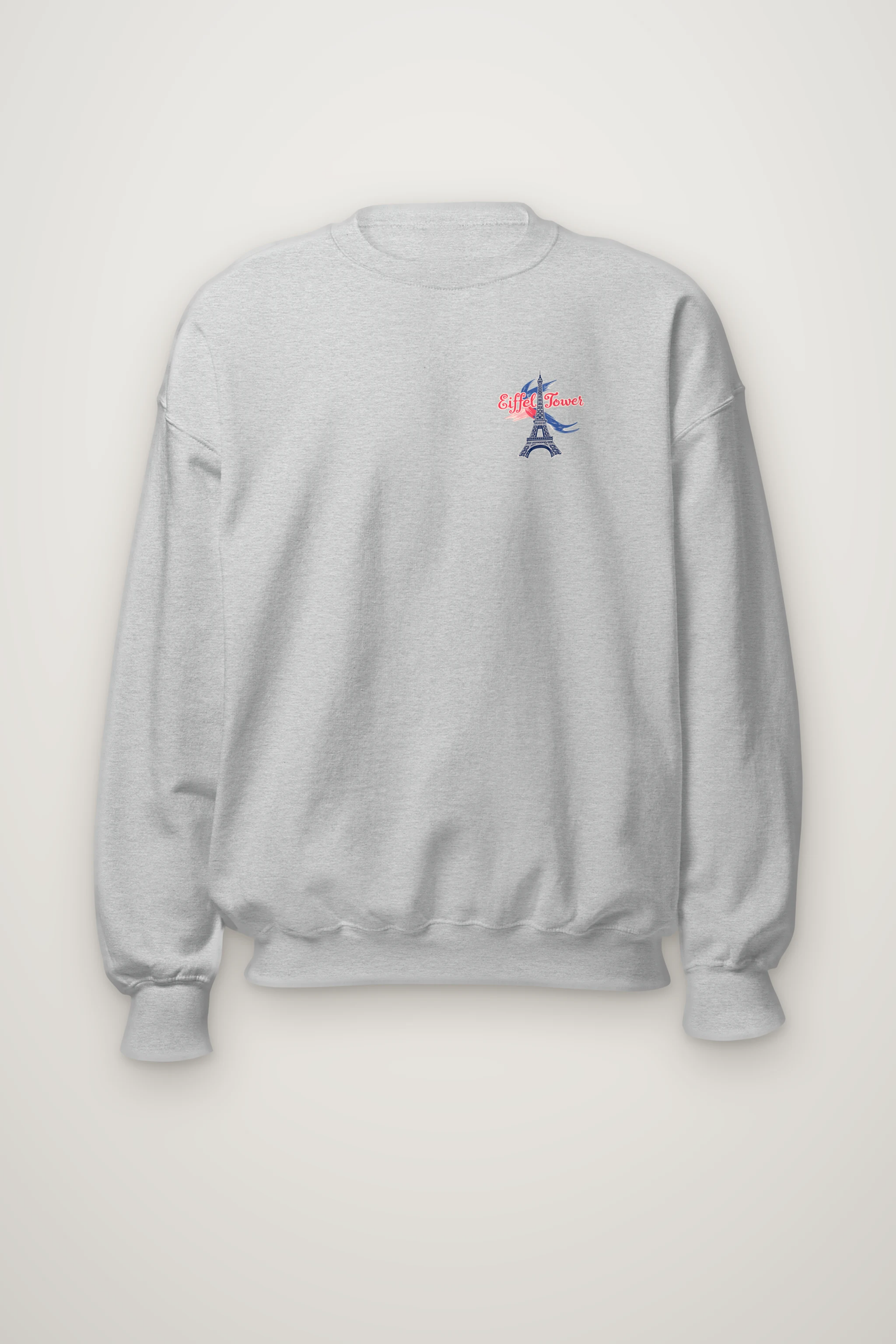 "Paris Tower Sketch" Heavy Blend Unisex Crewneck Sweatshirt