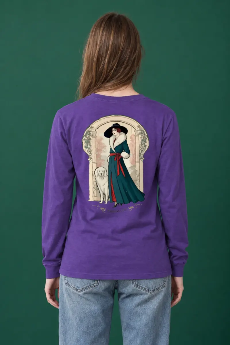 "Parisian Chic" Unisex Longsleeve T-shirt