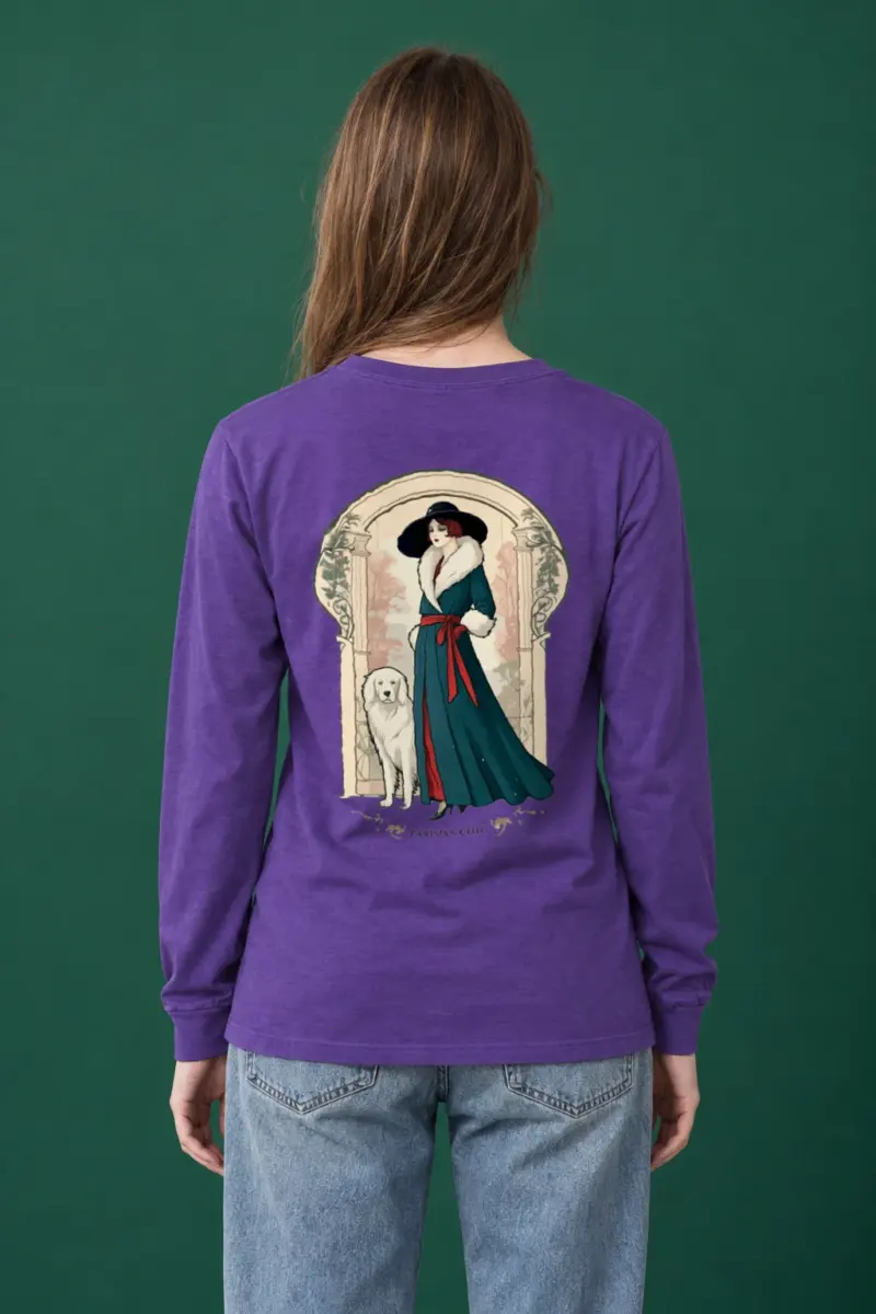 "Parisian Chic" Unisex Longsleeve T-shirt