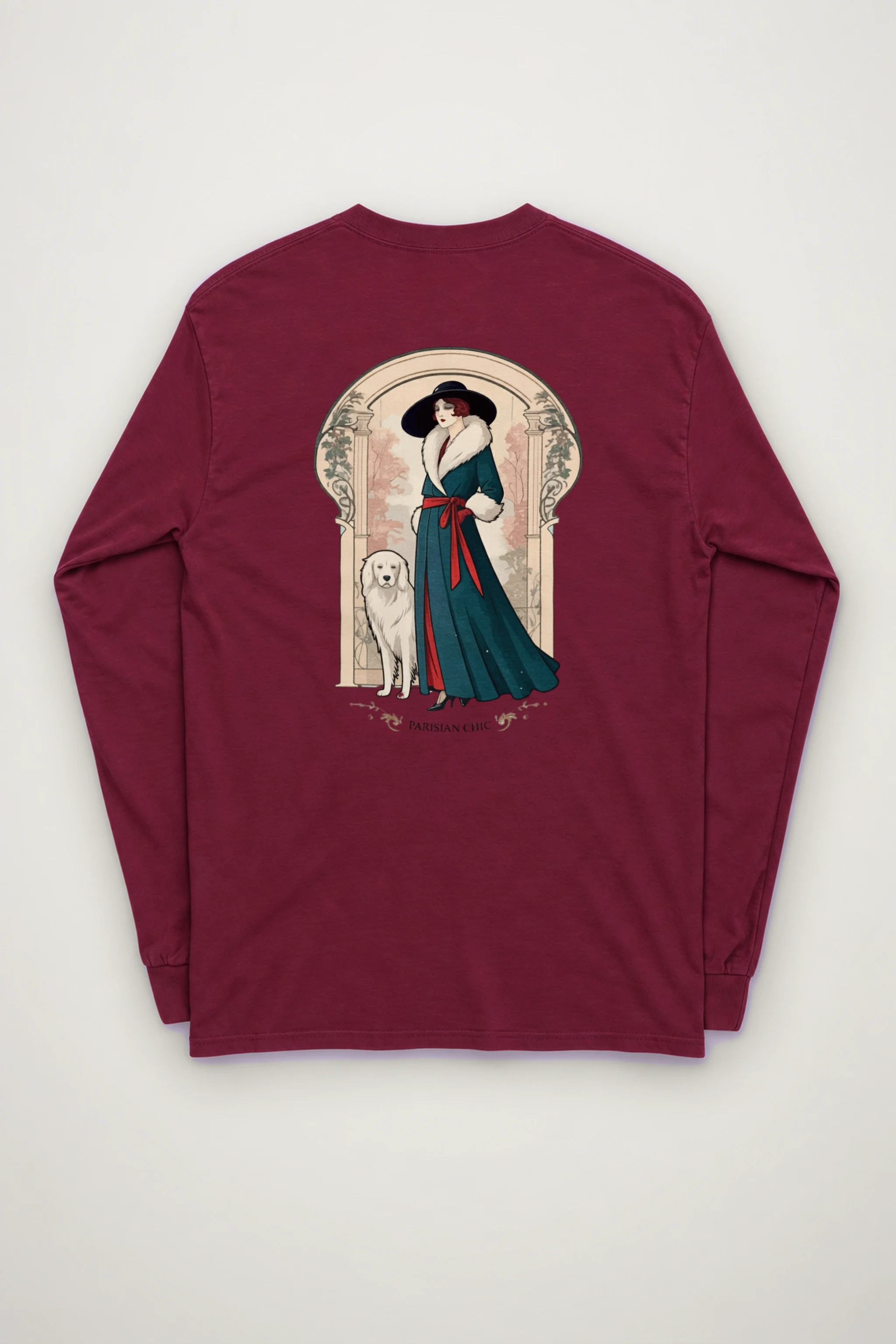 "Parisian Chic" Unisex Longsleeve T-shirt