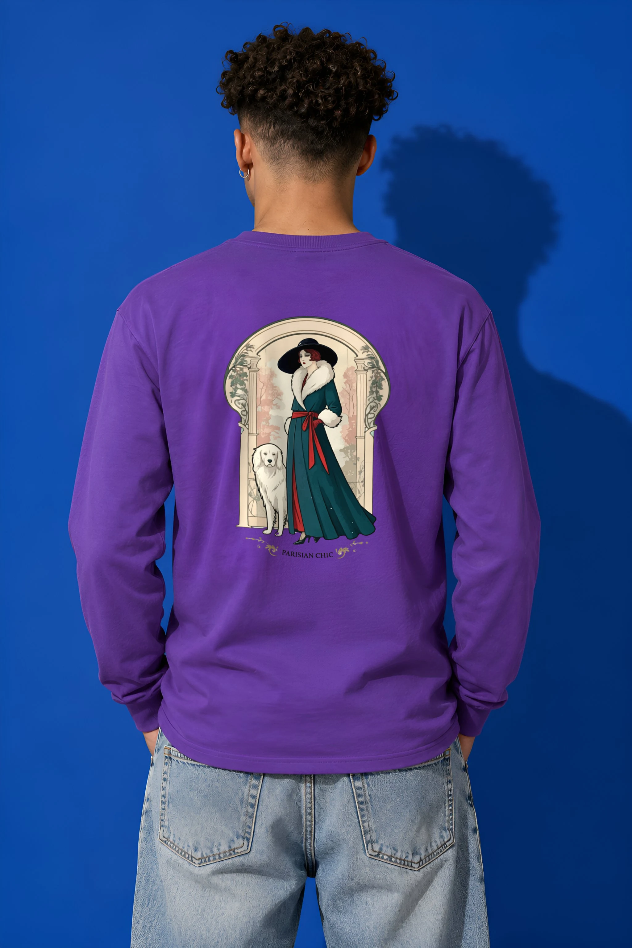 "Parisian Chic" Unisex Longsleeve T-shirt