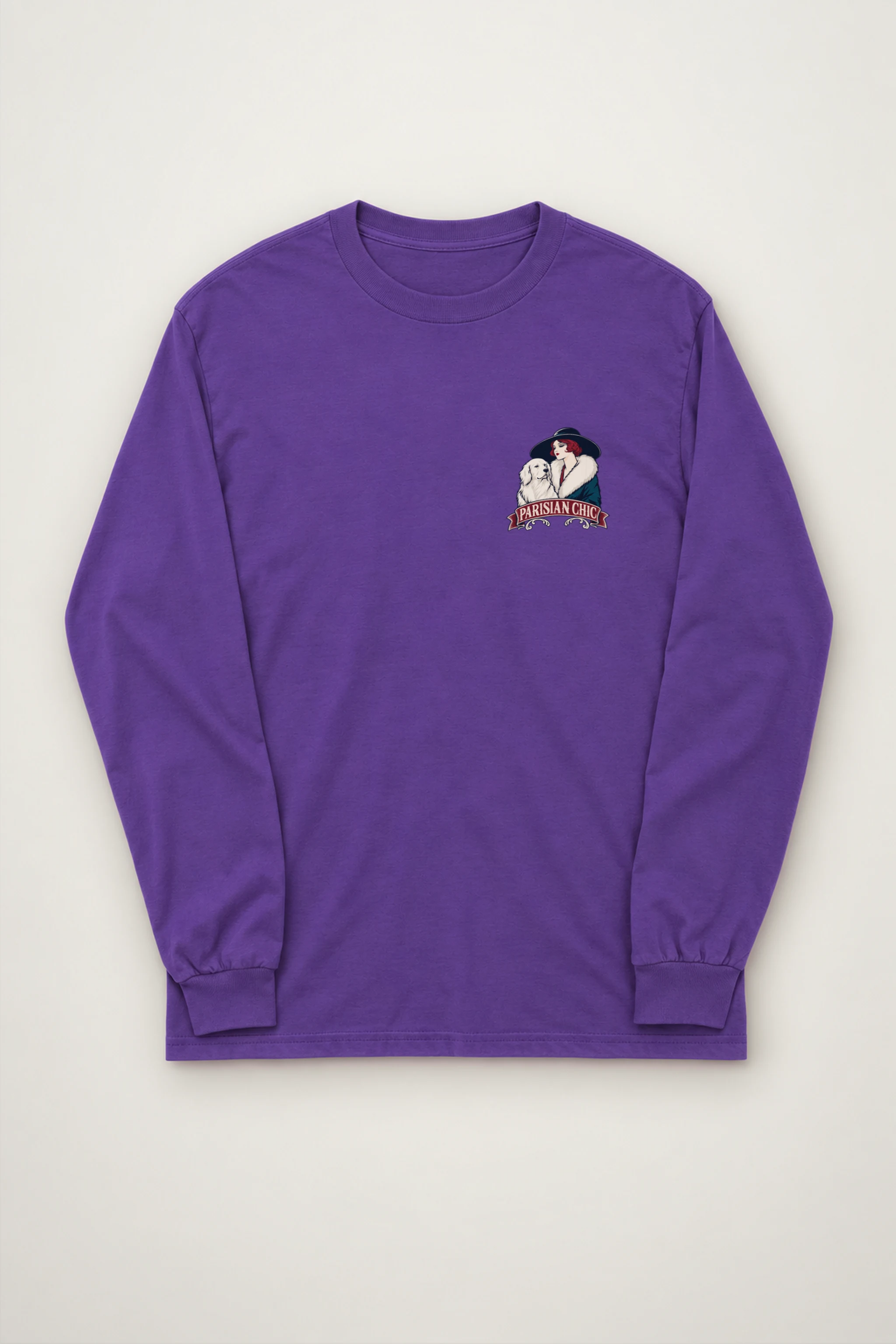 "Parisian Chic" Unisex Longsleeve T-shirt