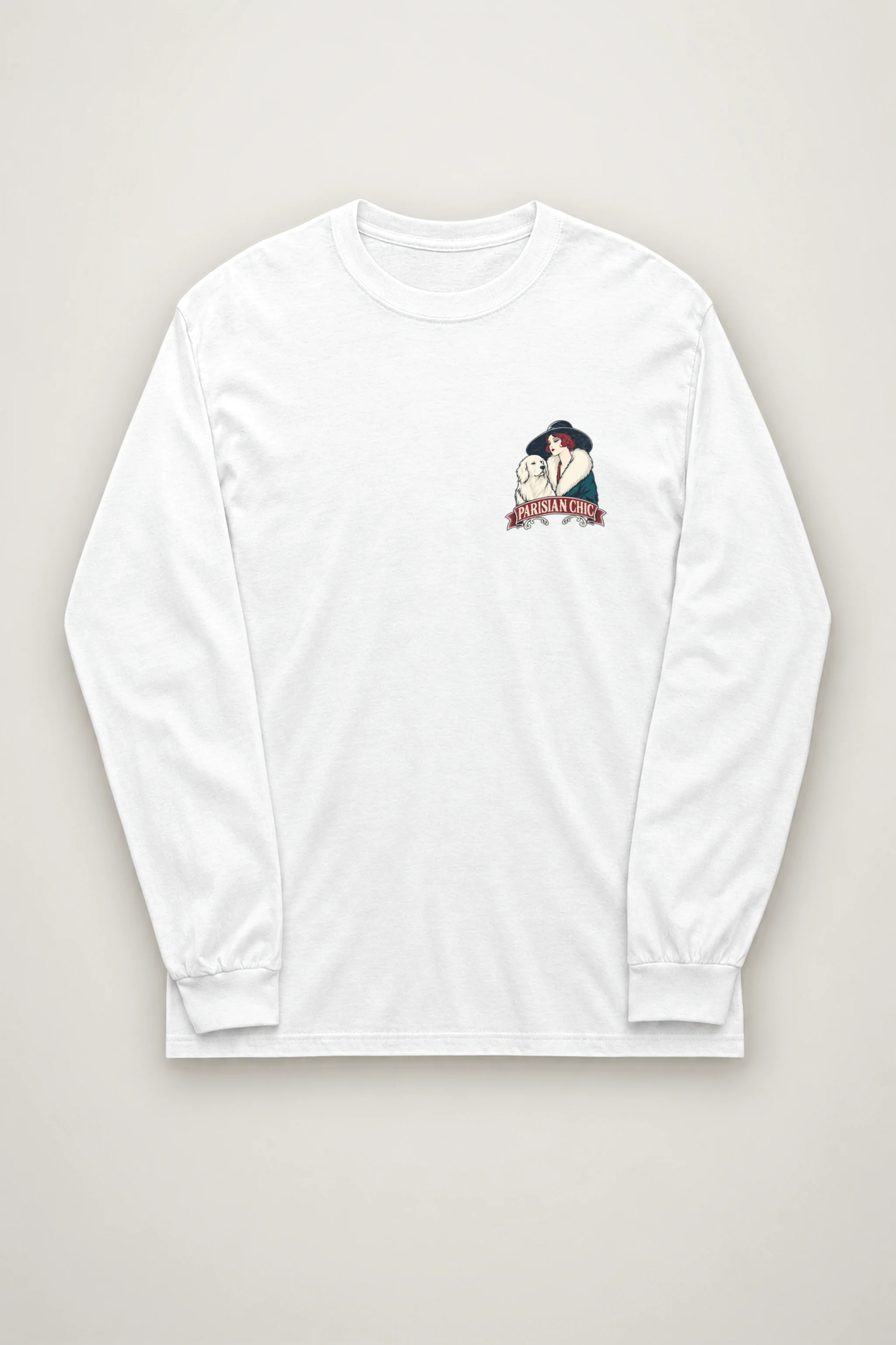 "Parisian Chic" Unisex Longsleeve T-shirt
