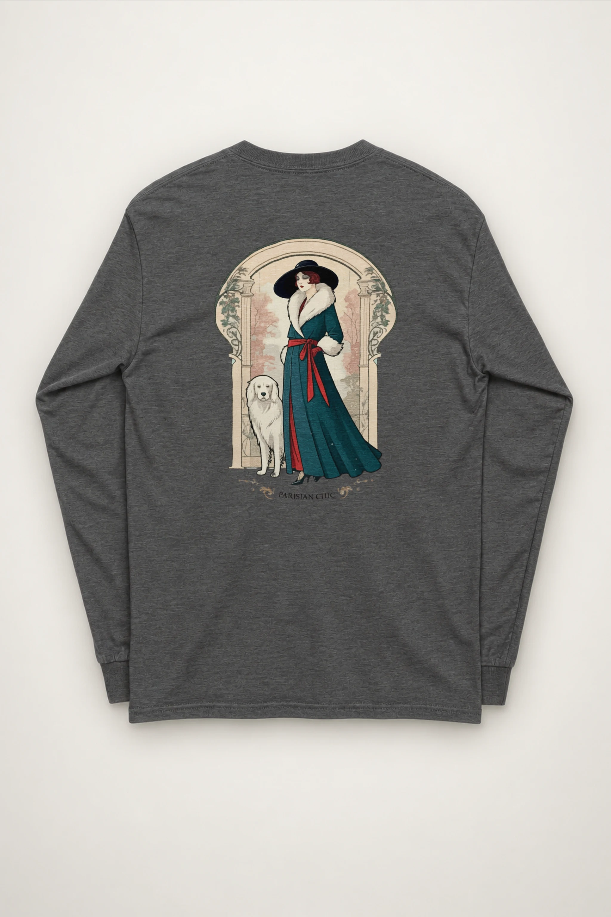 "Parisian Chic" Unisex Longsleeve T-shirt