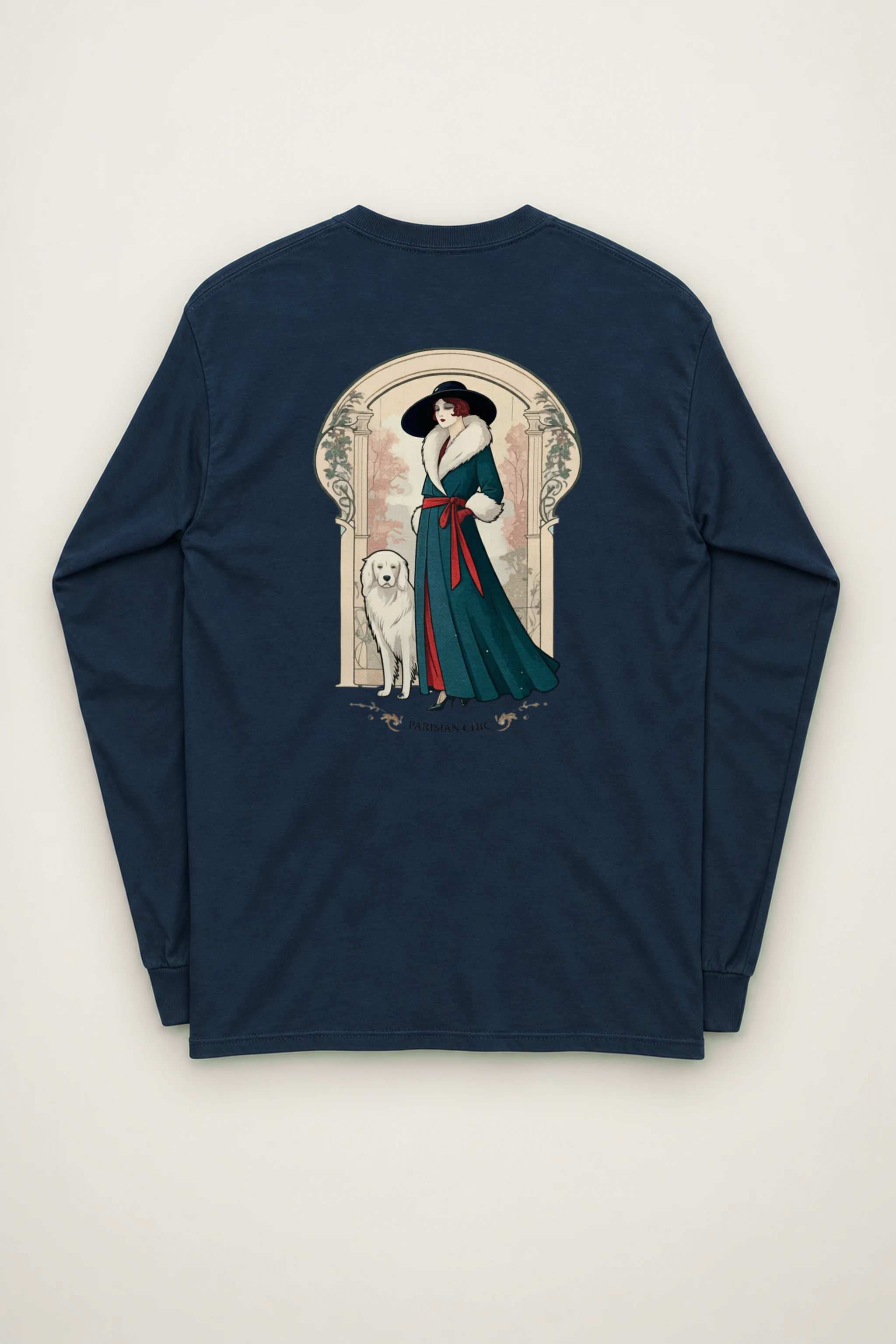 "Parisian Chic" Unisex Longsleeve T-shirt