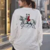 "Parisian Elegance" Unisex Longsleeve T-shirt | Gildan 2400