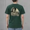 "Passing Train" Heavyweight Unisex Crewneck T-shirt