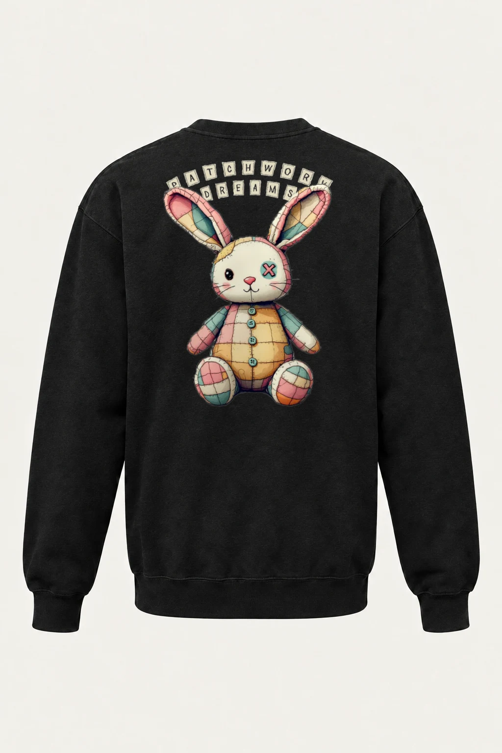 "Patchwork Dreams" Heavy Blend Unisex Crewneck Sweatshirt | Gildan 18000