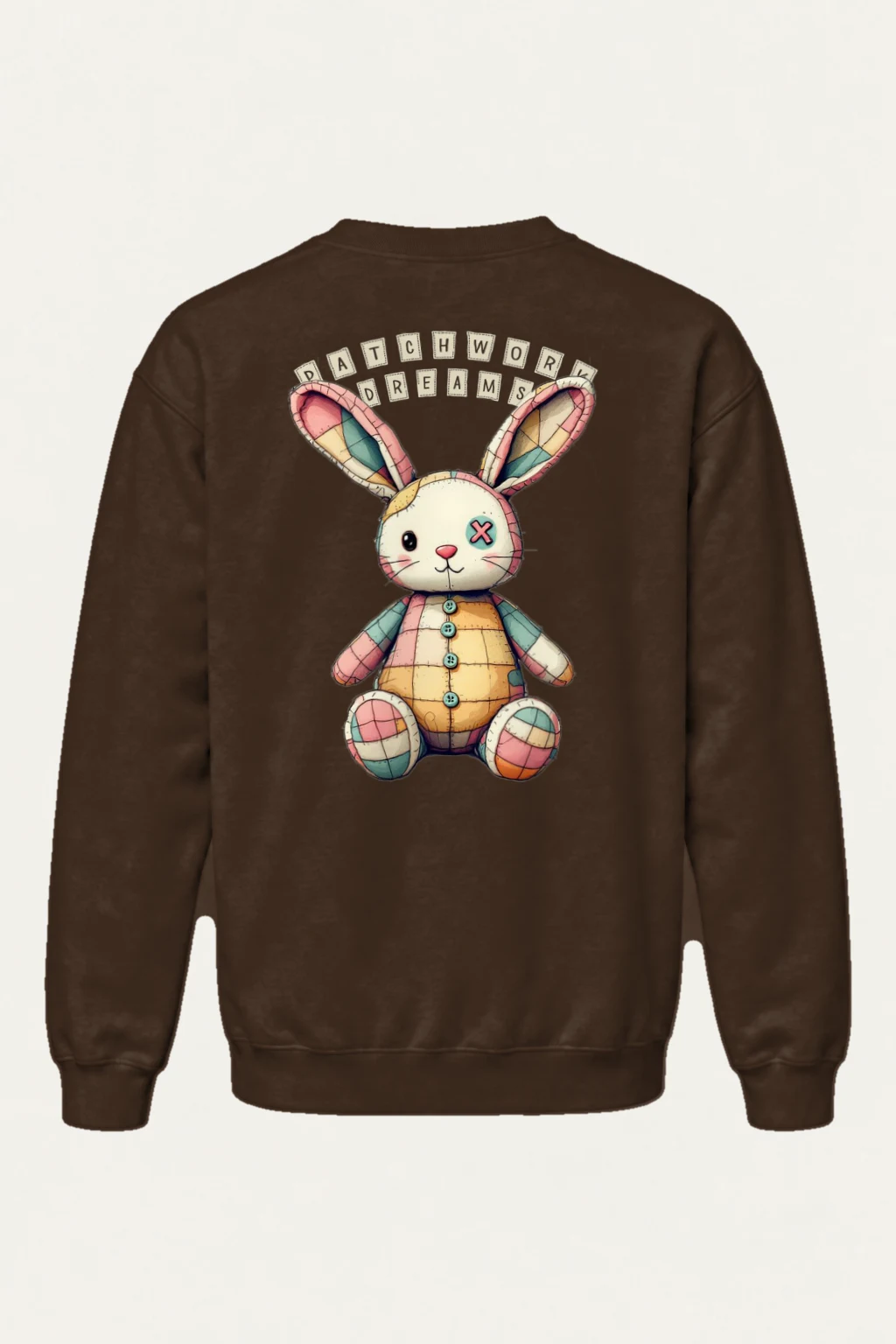 "Patchwork Dreams" Heavy Blend Unisex Crewneck Sweatshirt | Gildan 18000