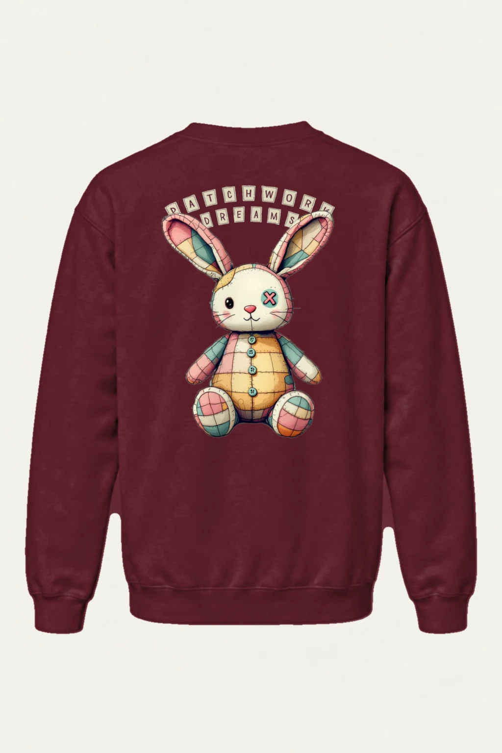 "Patchwork Dreams" Heavy Blend Unisex Crewneck Sweatshirt | Gildan 18000