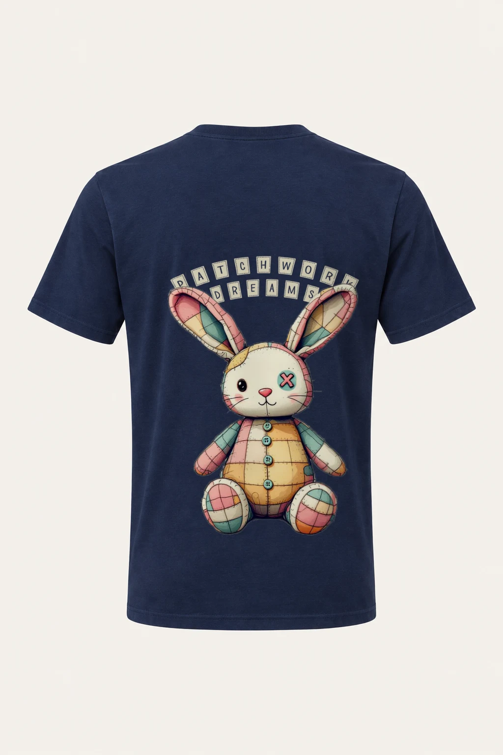 "Patchwork Dreams" Heavyweight Unisex Crewneck T-shirt | Gildan 5000