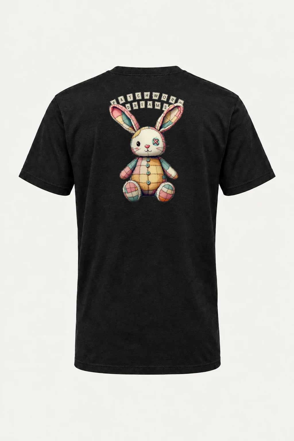 "Patchwork Dreams" Heavyweight Unisex Crewneck T-shirt | Gildan 5000