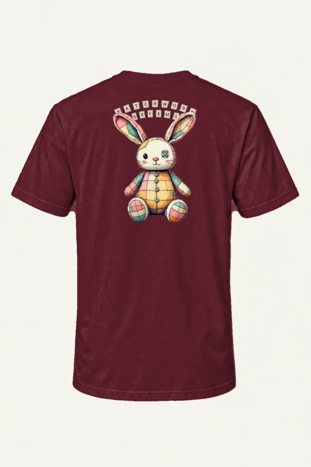 "Patchwork Dreams" Heavyweight Unisex Crewneck T-shirt | Gildan 5000