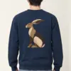"Patchwork Hare" Heavy Blend Unisex Crewneck Sweatshirt
