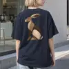 "Patchwork Hare" Heavyweight Unisex Crewneck T-shirt | Gildan 5000