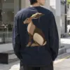 "Patchwork Hare" Unisex Longsleeve T-shirt | Gildan 2400