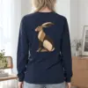 "Patchwork Hare" Unisex Longsleeve T-shirt