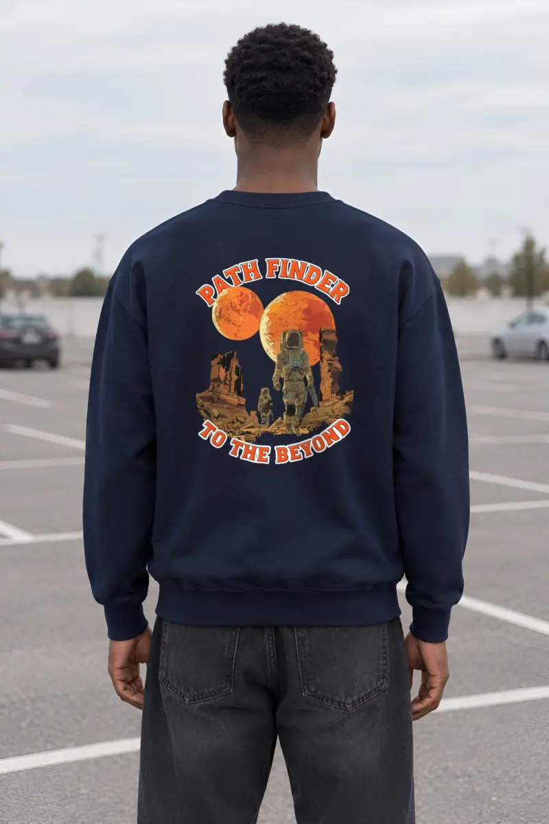 "Path Finder" Heavy Blend Unisex Crewneck Sweatshirt