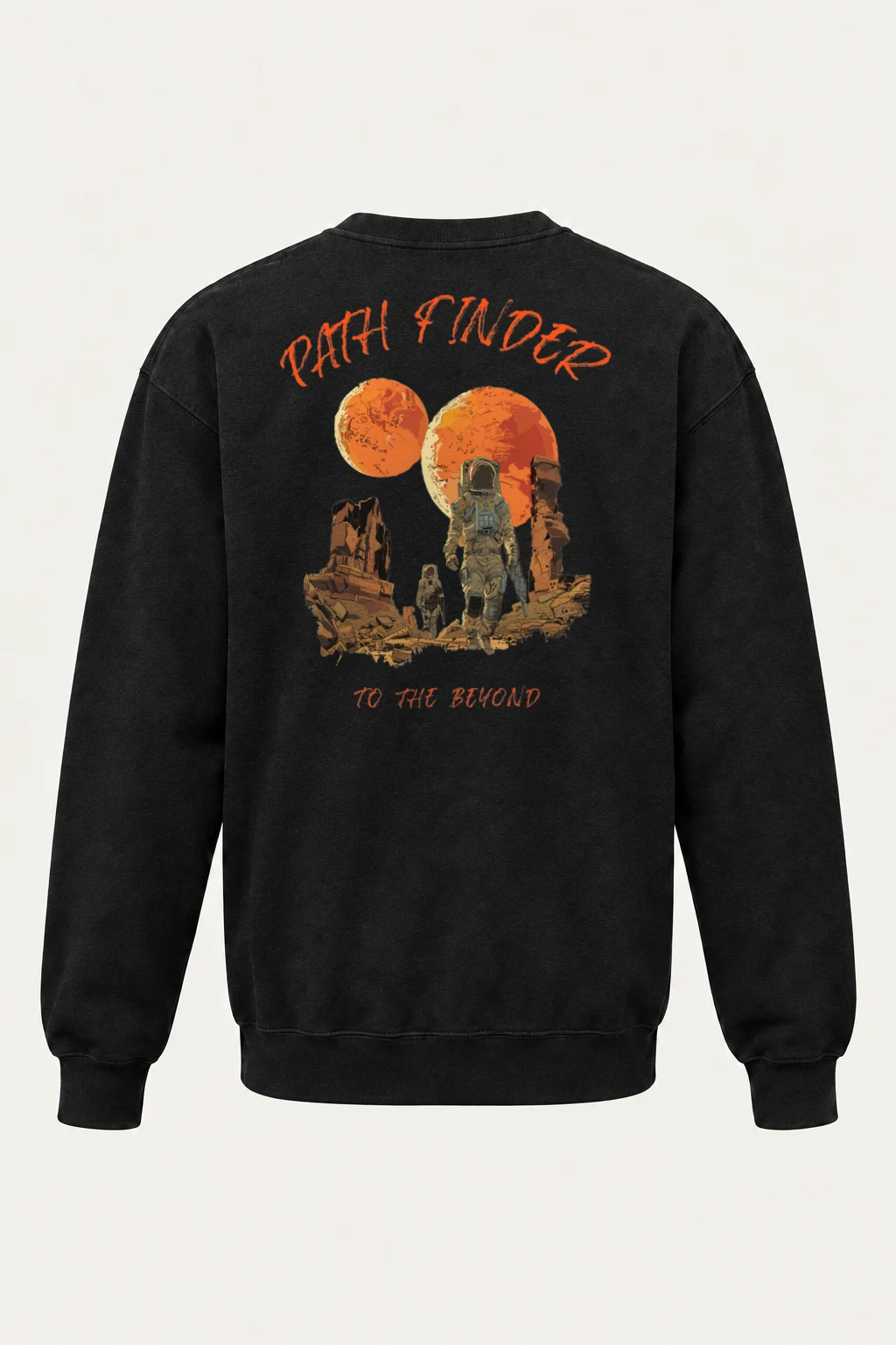 "Path Finder" Heavy Blend Unisex Crewneck Sweatshirt | Gildan 18000