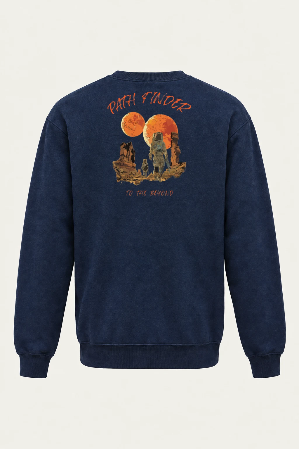 "Path Finder" Heavy Blend Unisex Crewneck Sweatshirt | Gildan 18000