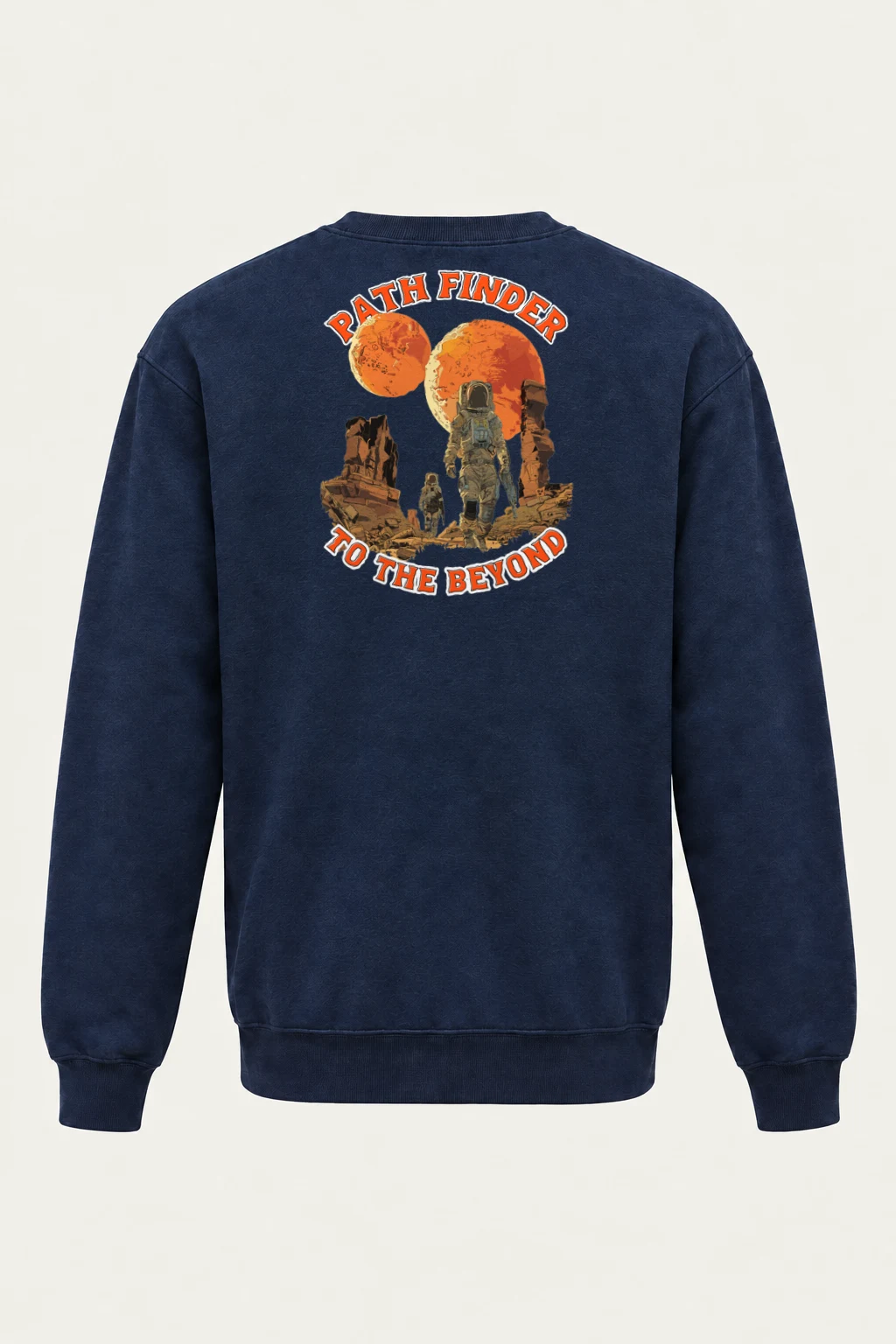 "Path Finder" Heavy Blend Unisex Crewneck Sweatshirt | Gildan 18000