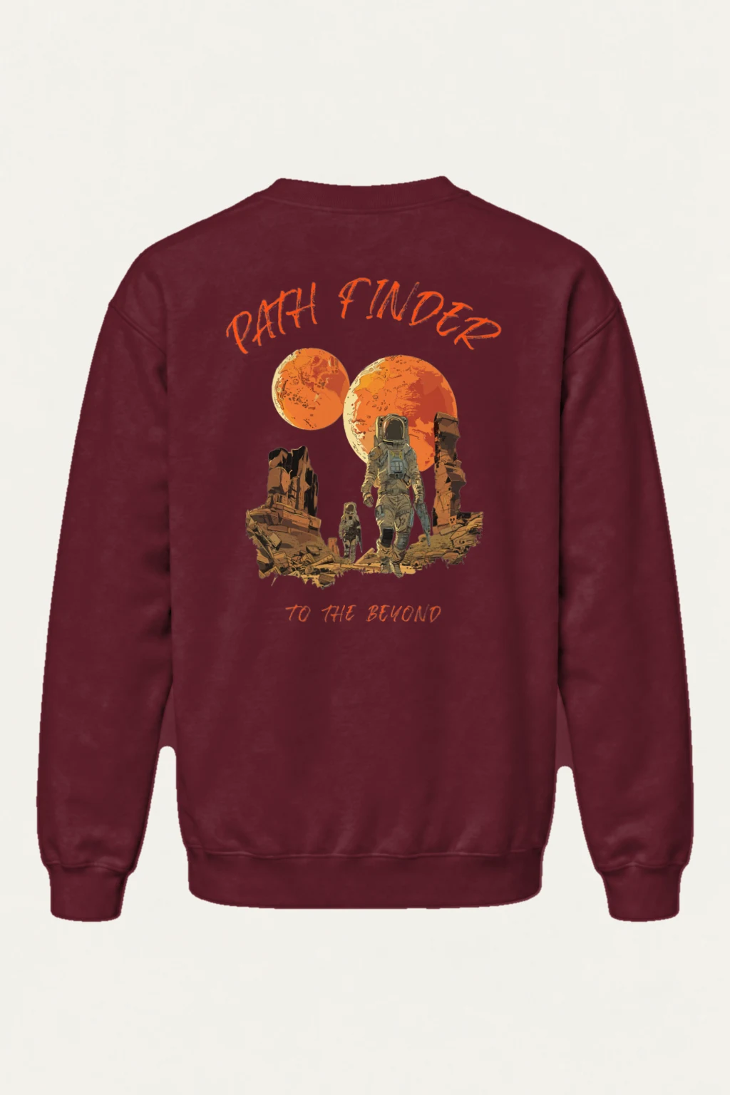 "Path Finder" Heavy Blend Unisex Crewneck Sweatshirt | Gildan 18000