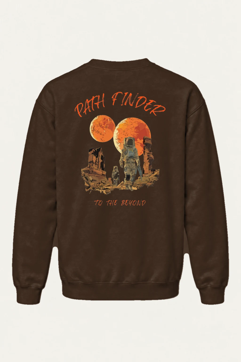 "Path Finder" Heavy Blend Unisex Crewneck Sweatshirt | Gildan 18000