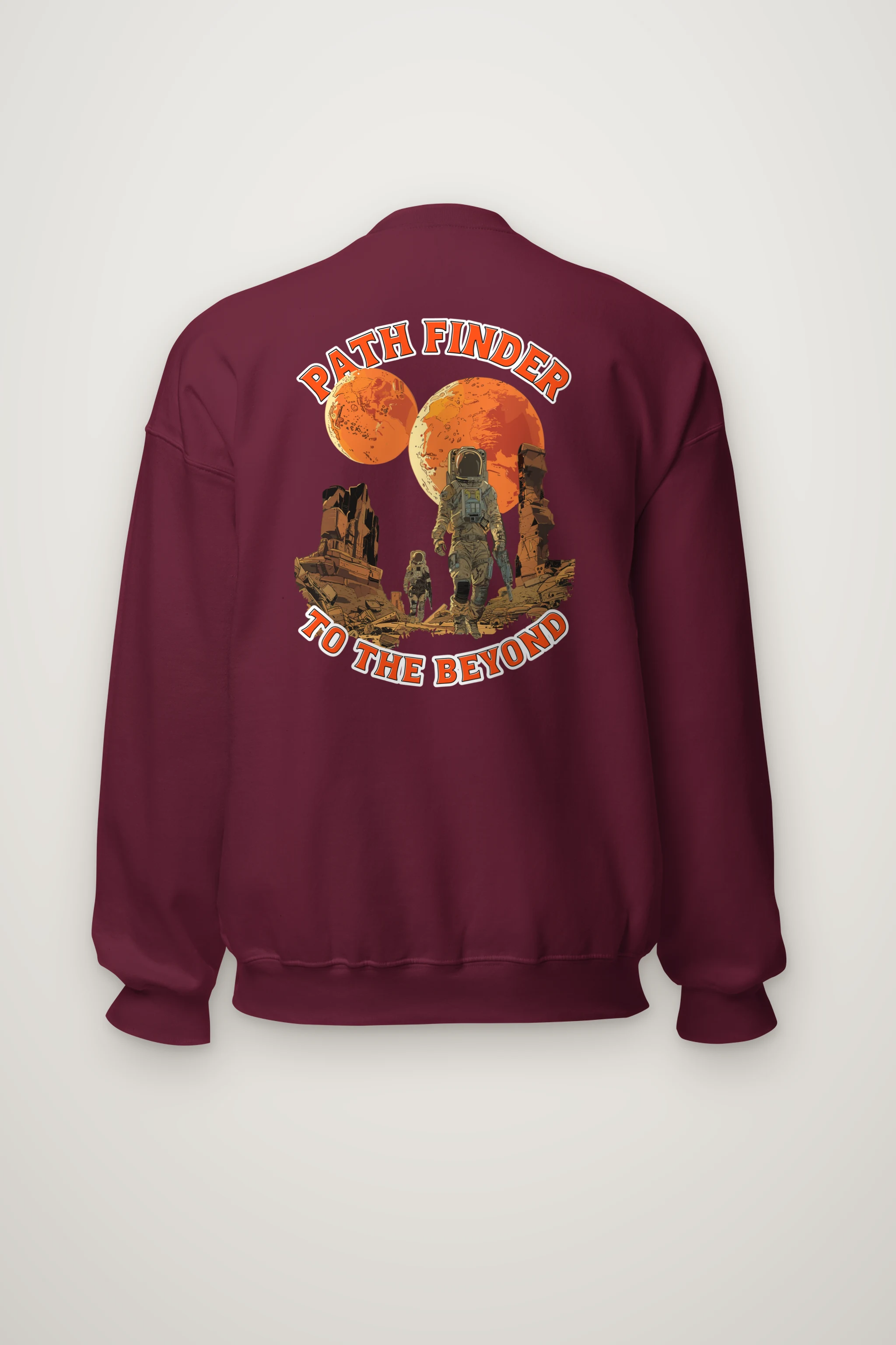 "Path Finder" Heavy Blend Unisex Crewneck Sweatshirt