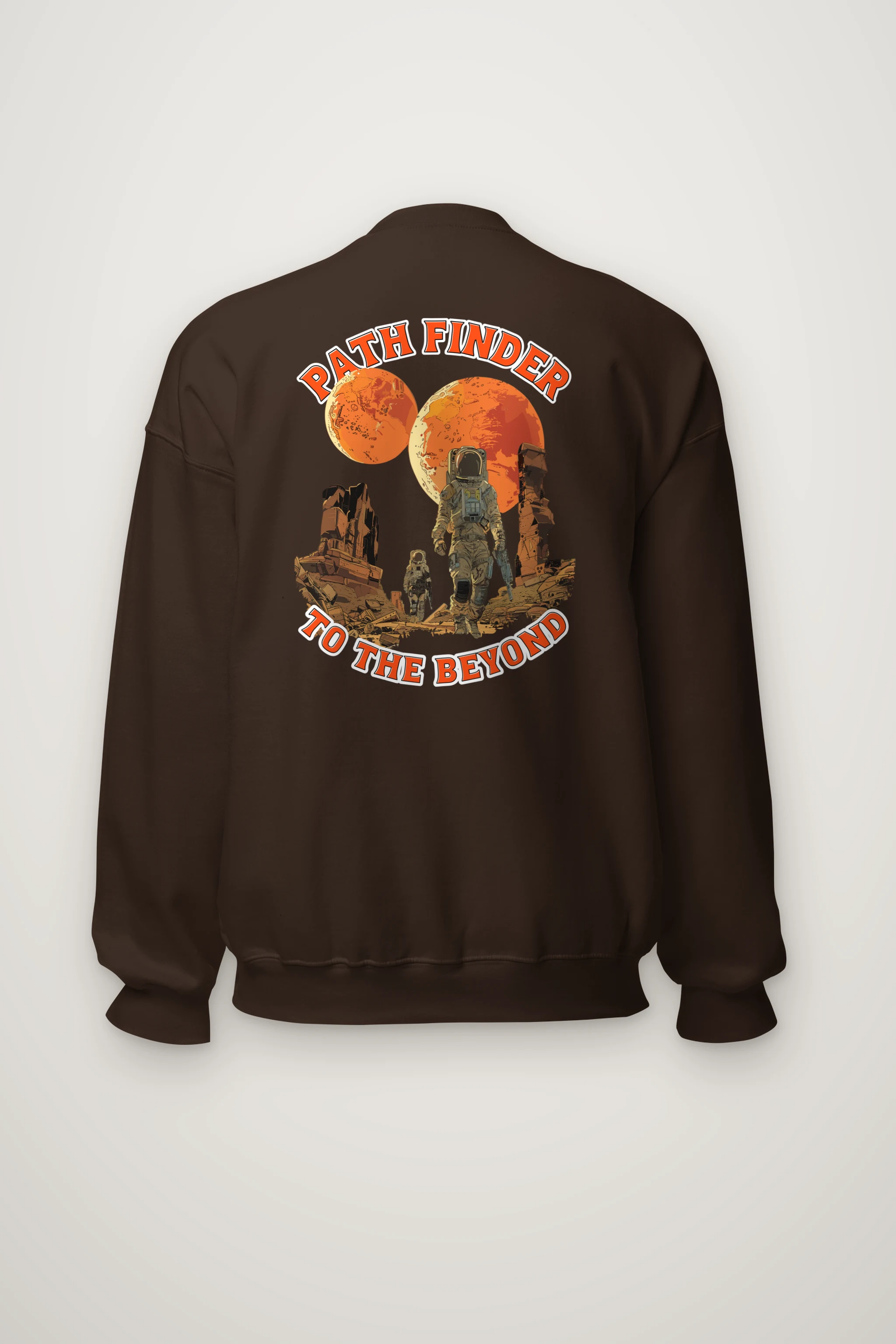 "Path Finder" Heavy Blend Unisex Crewneck Sweatshirt