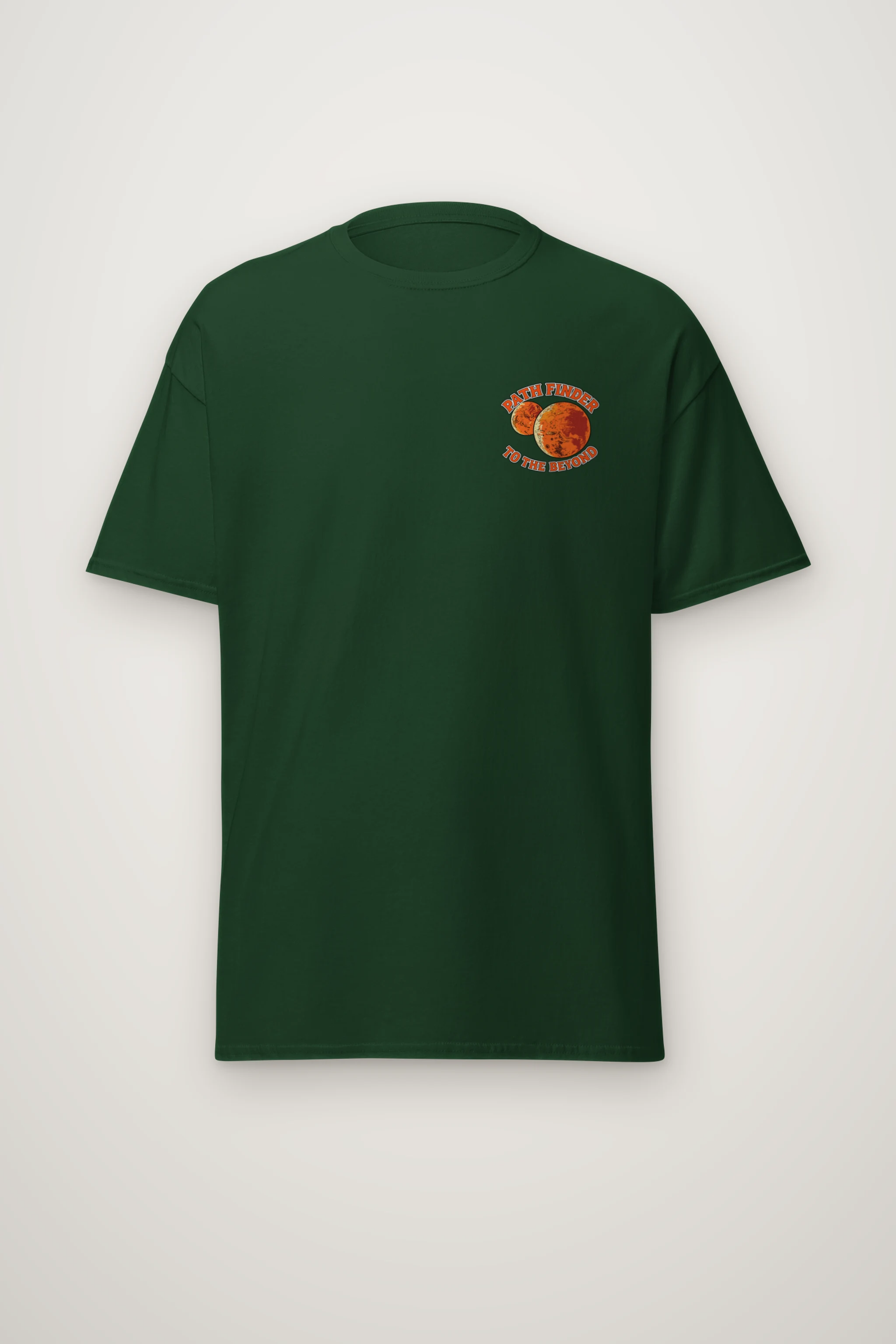 "Path Finder" Heavyweight Unisex Crewneck T-shirt