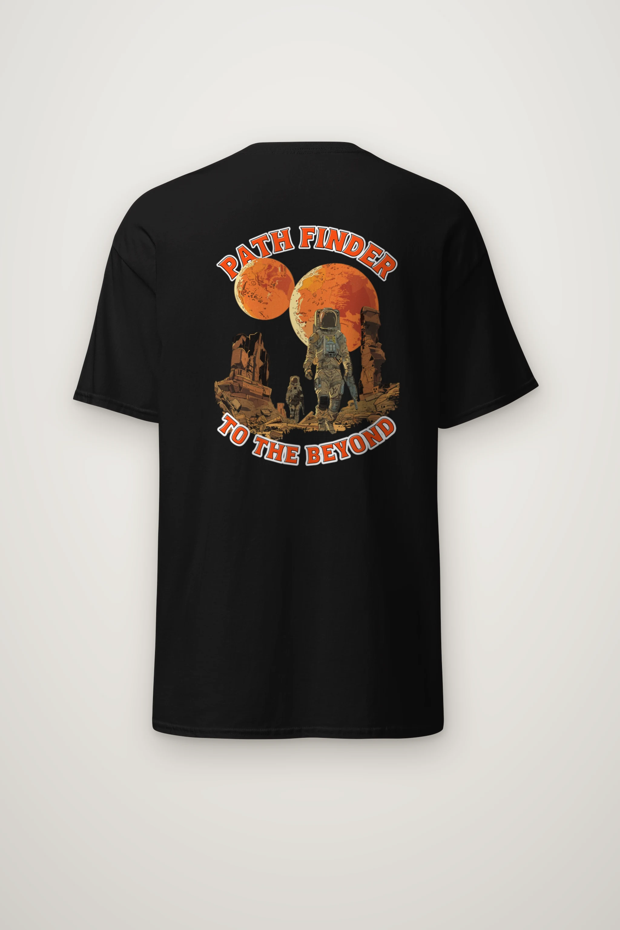 "Path Finder" Heavyweight Unisex Crewneck T-shirt