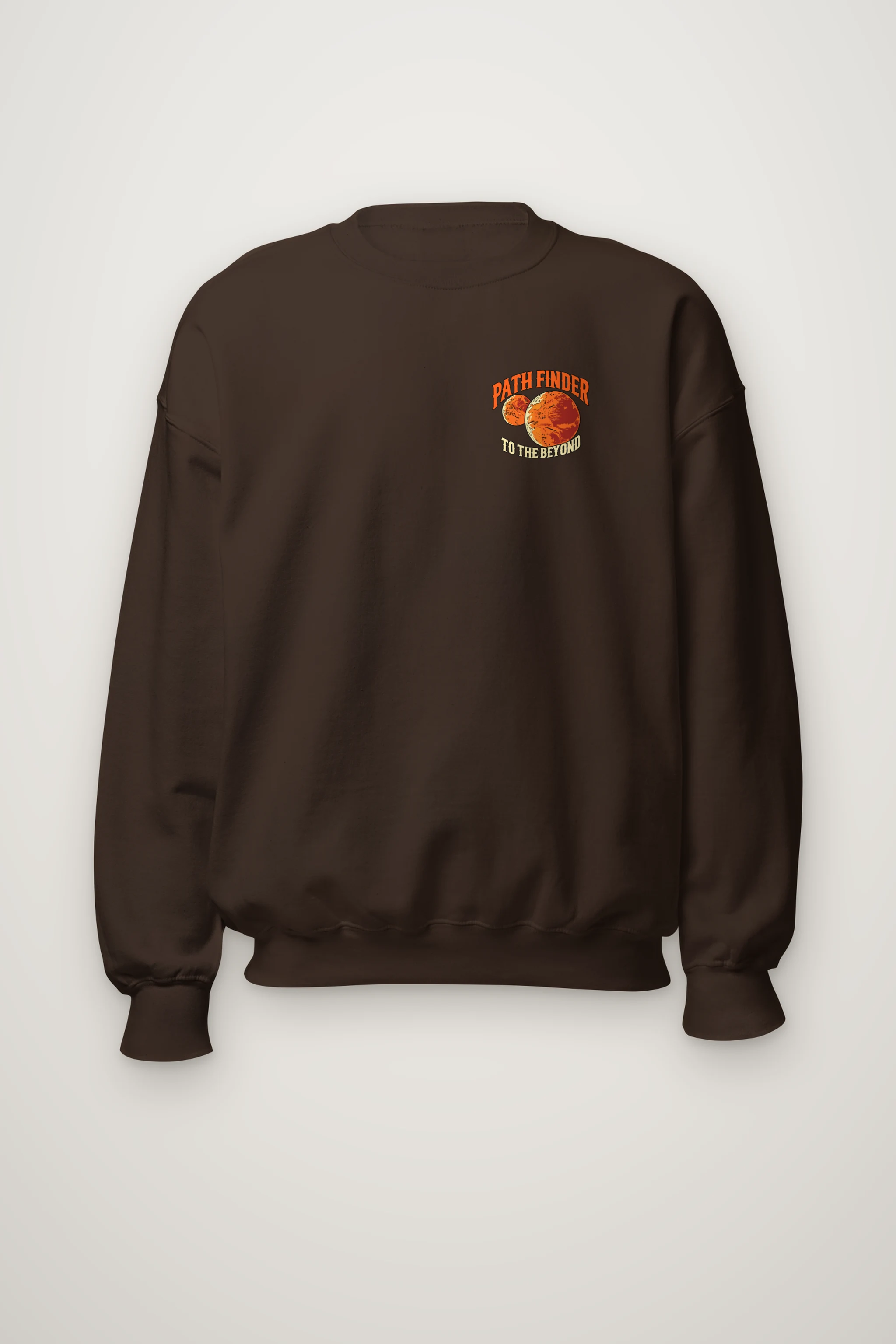 "Path Finder To The Beyond" Heavy Blend Unisex Crewneck Sweatshirt