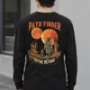 "Path Finder To The Beyond" Unisex Longsleeve T-shirt | Gildan 2400