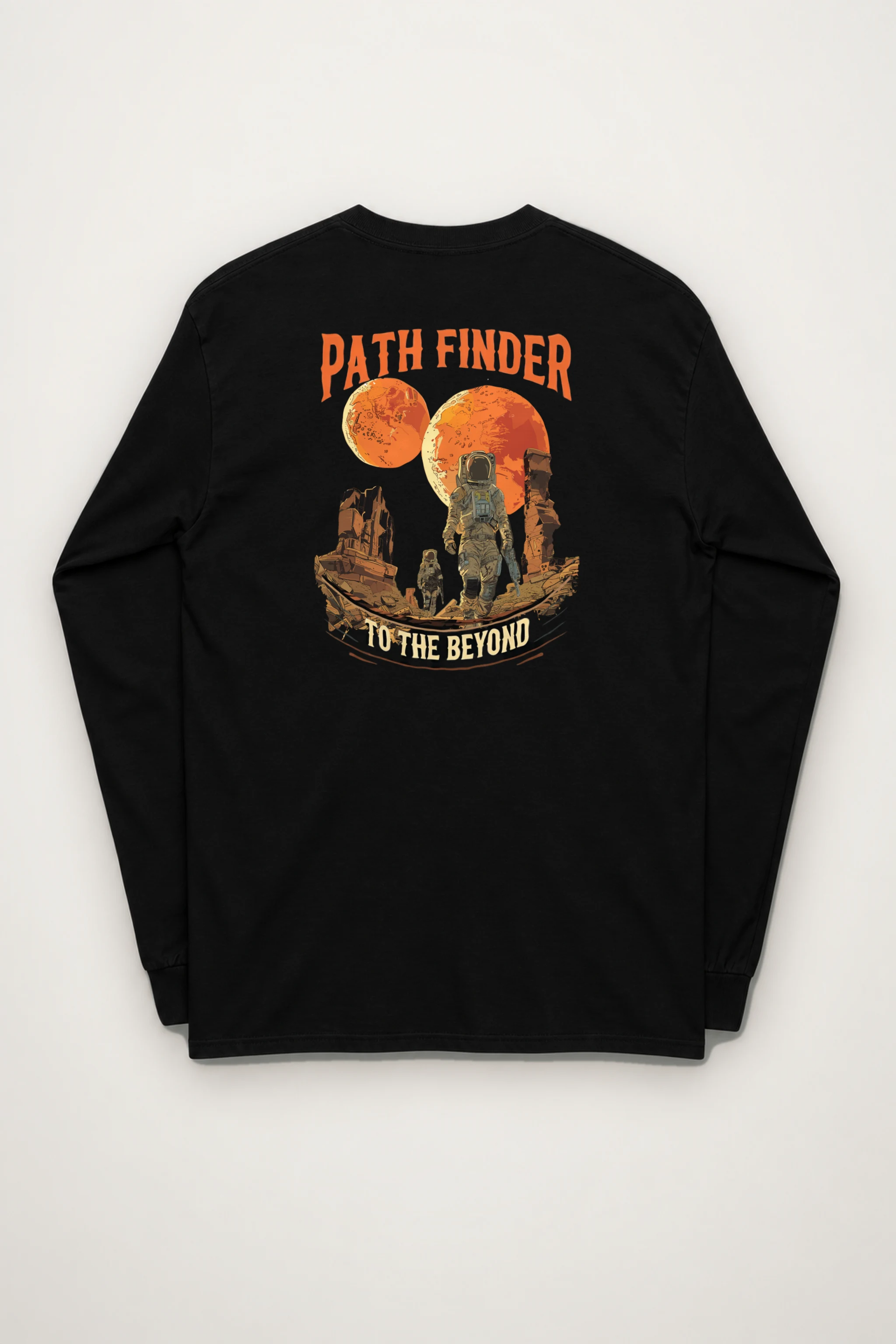 "Path Finder To The Beyond" Unisex Longsleeve T-shirt