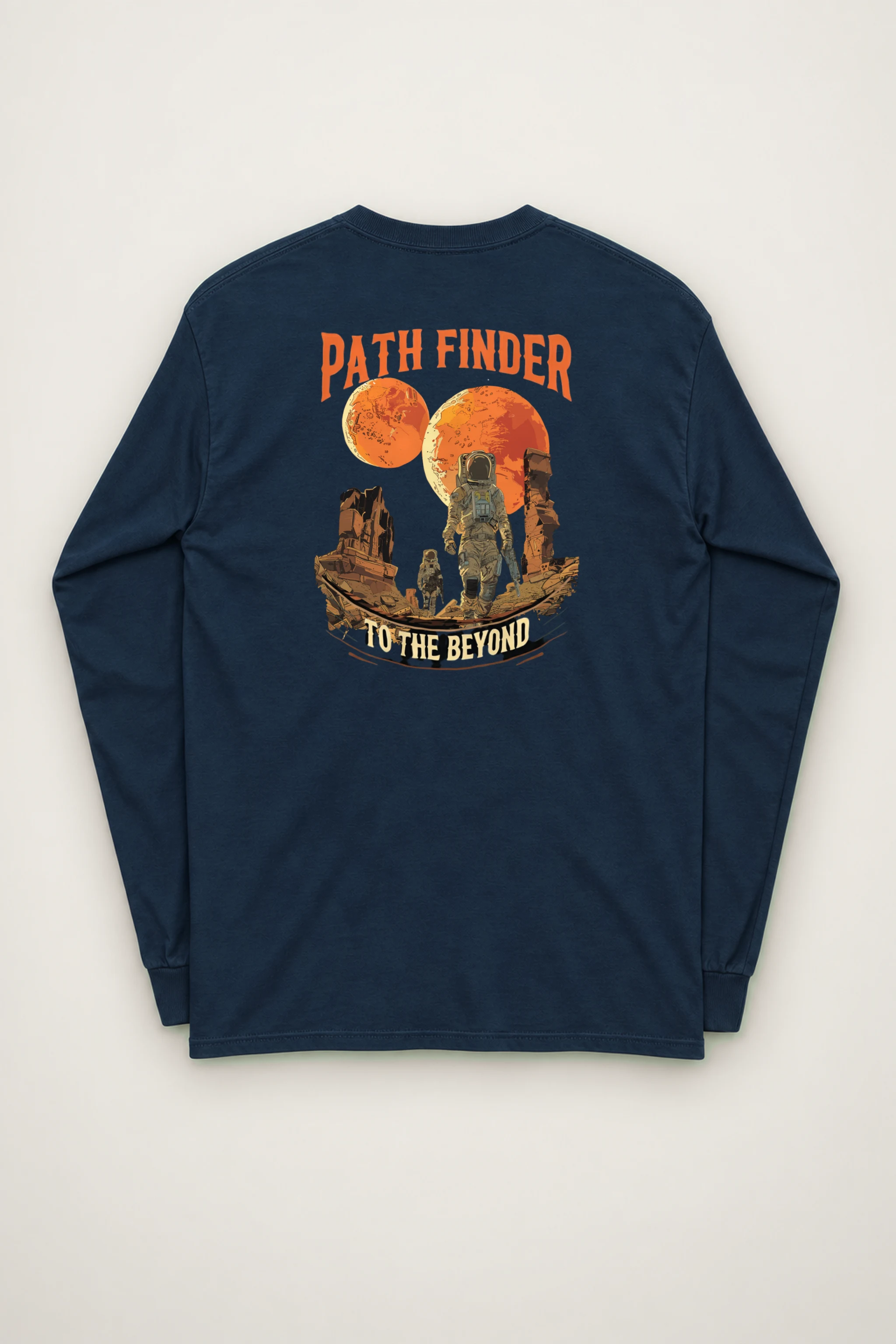 "Path Finder To The Beyond" Unisex Longsleeve T-shirt