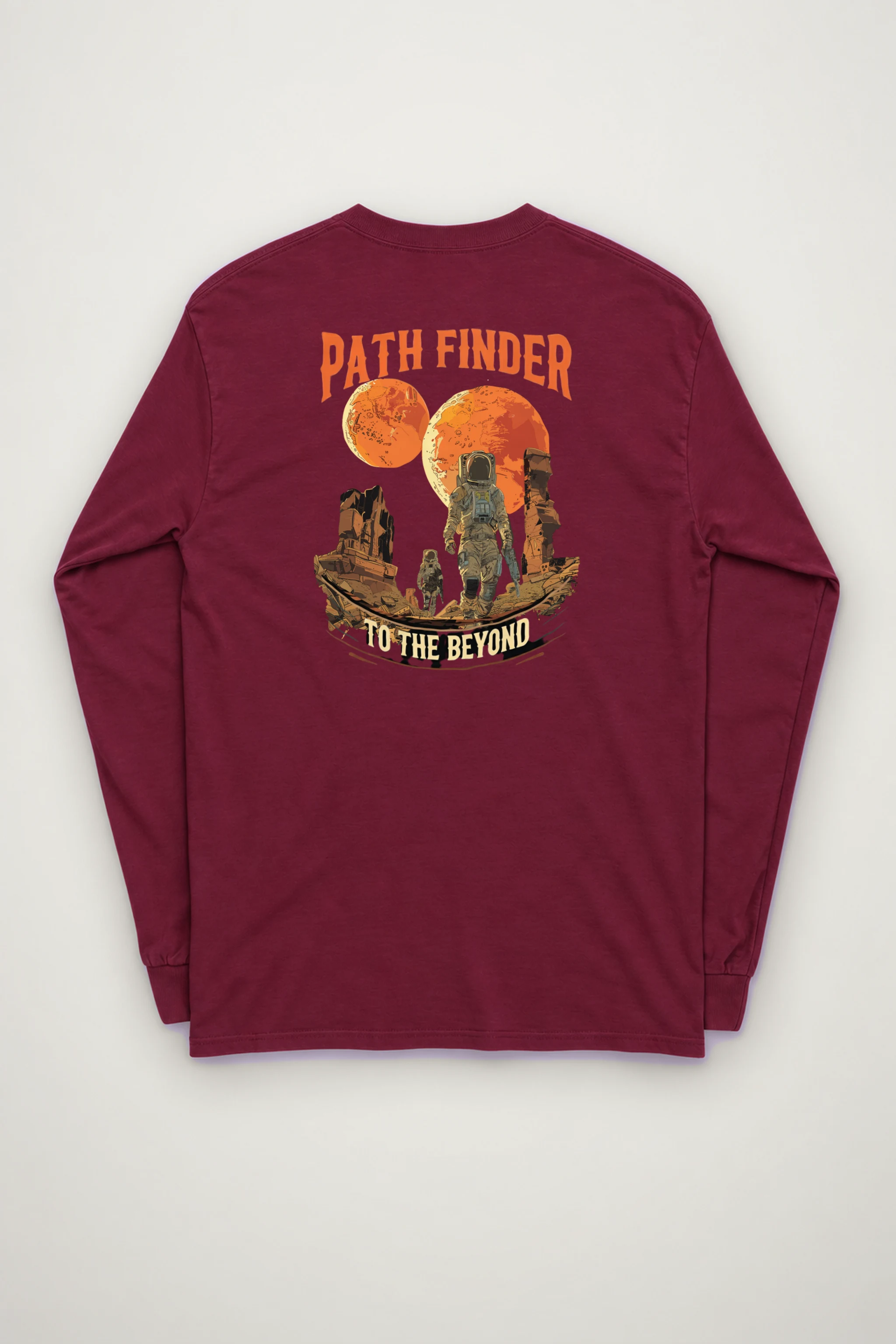 "Path Finder To The Beyond" Unisex Longsleeve T-shirt