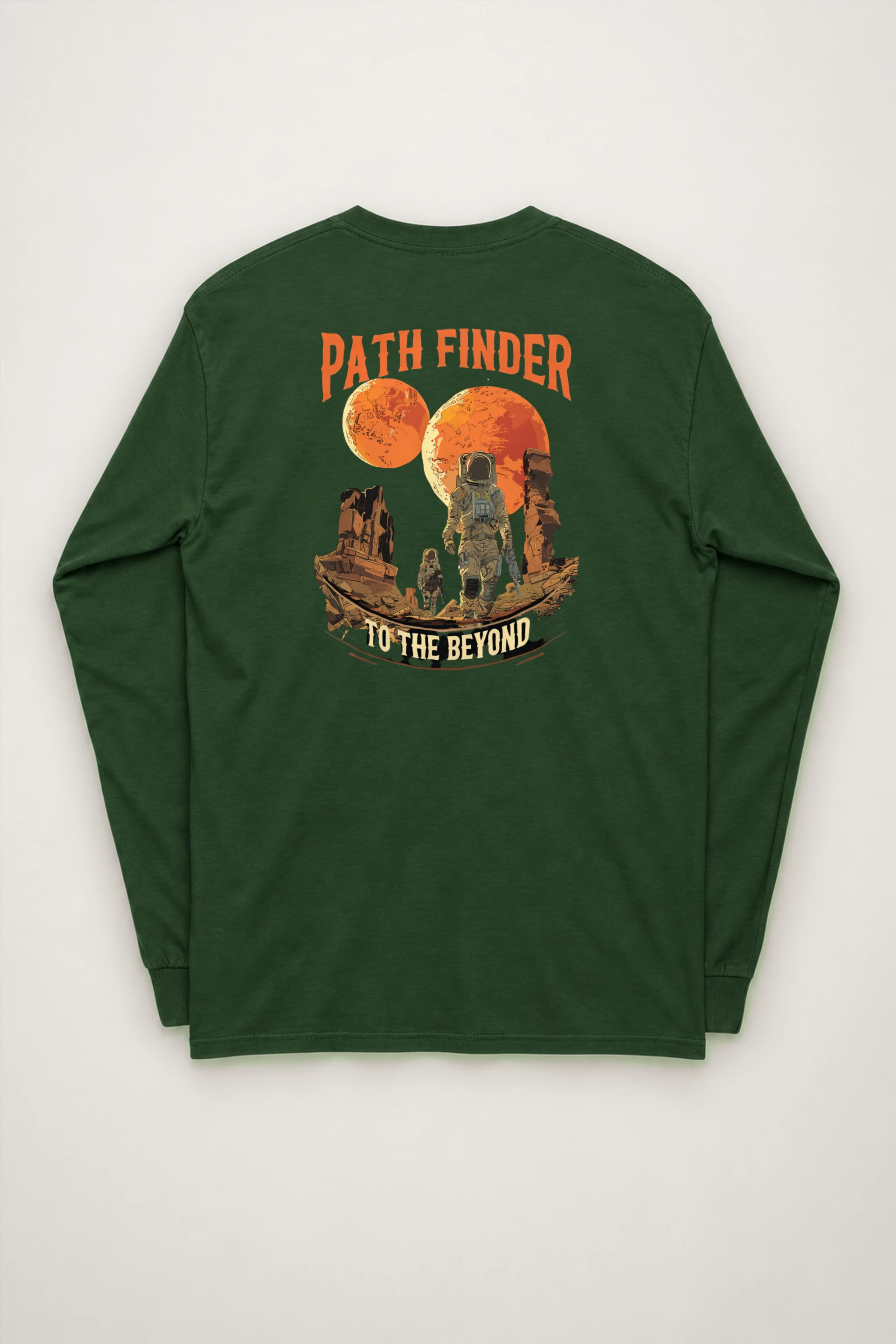 "Path Finder To The Beyond" Unisex Longsleeve T-shirt
