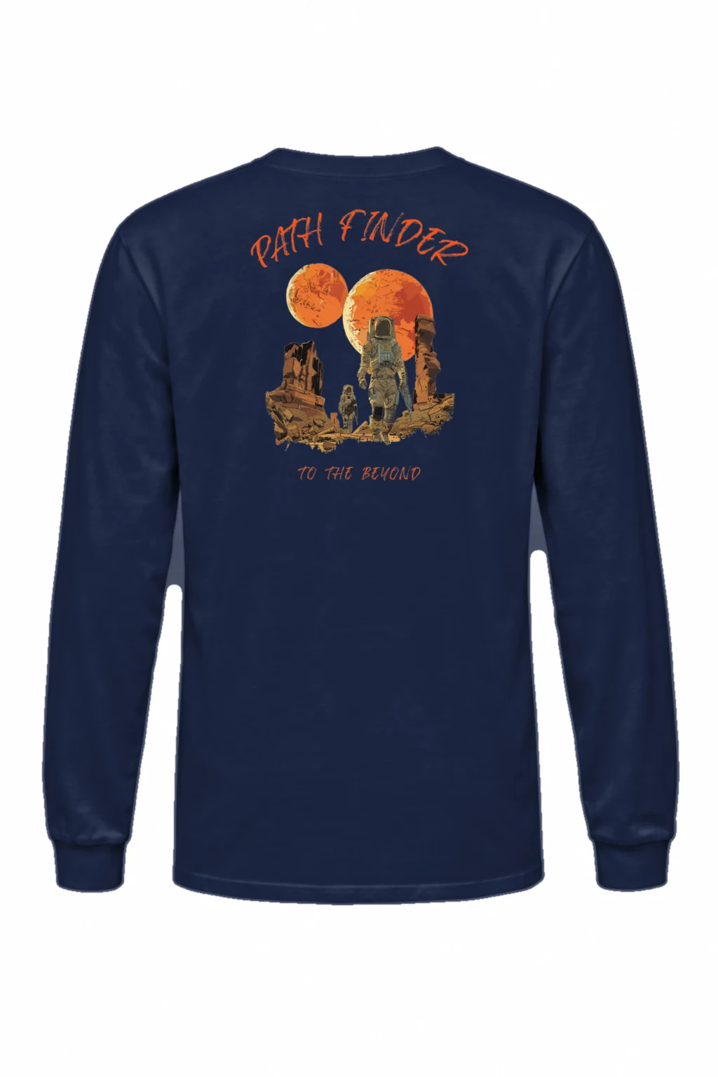 "Path Finder" Unisex Longsleeve T-shirt | Gildan 2400