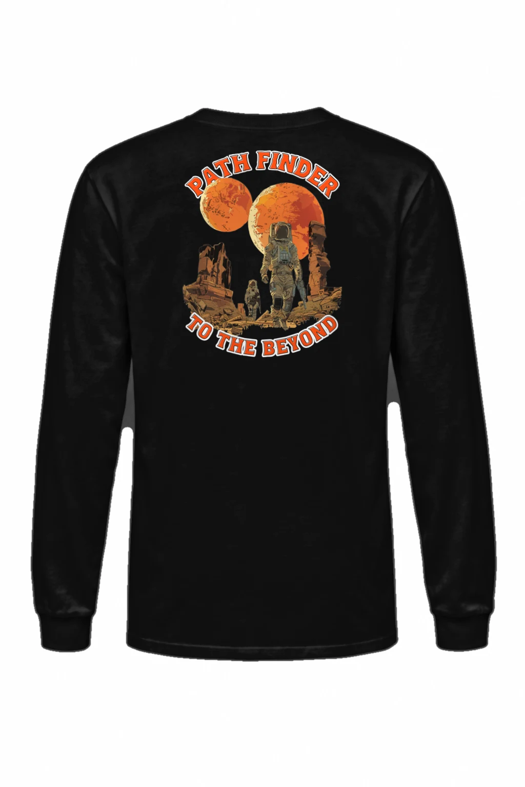 "Path Finder" Unisex Longsleeve T-shirt | Gildan 2400