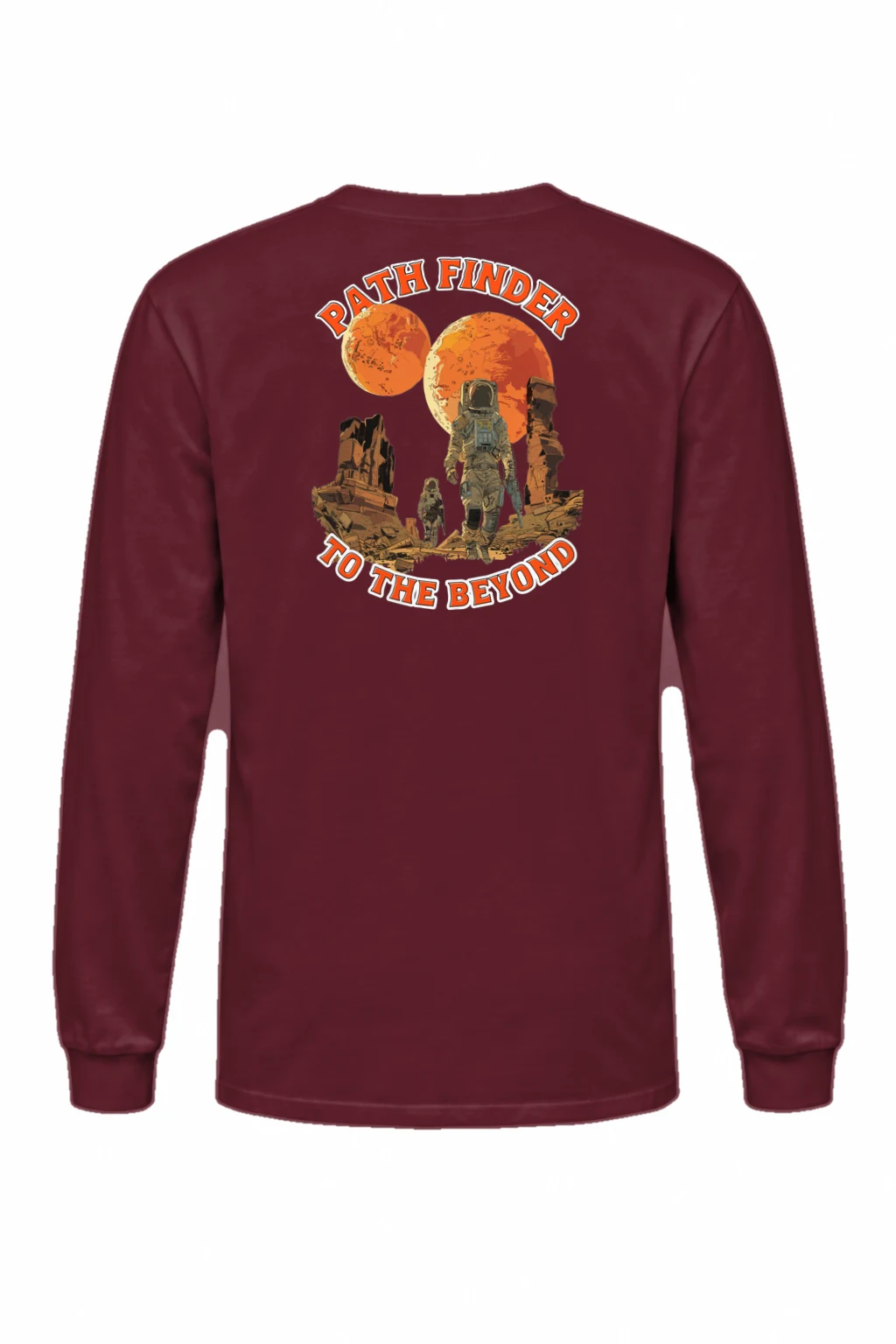 "Path Finder" Unisex Longsleeve T-shirt | Gildan 2400