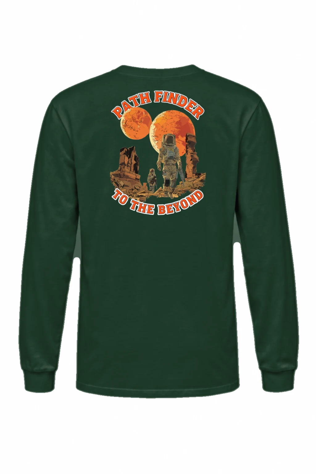 "Path Finder" Unisex Longsleeve T-shirt | Gildan 2400