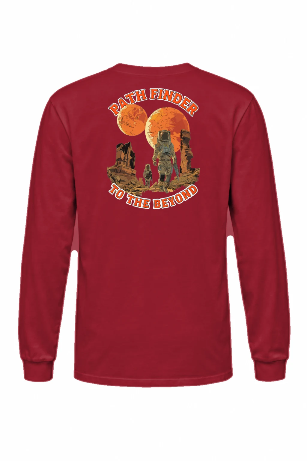 "Path Finder" Unisex Longsleeve T-shirt | Gildan 2400